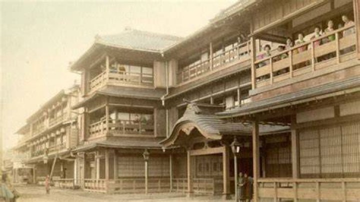 吉原エリアの街並みをイメージした案内画像